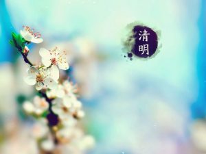 “Čista svetloba” (清 明 Qīngmíng) ali 5. sončno obdobje (od 4. do 19. aprila)