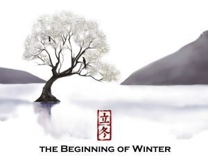 “Začetek zime” (立冬, Li Dong), 19. sončno obdobje